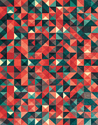 Pixel Art Poster Digital Art by Mike Taylor