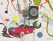 Playtime Drawing by John Wiegand