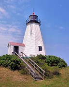 Plymouth Light Photograph by Janice Drew