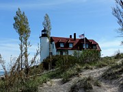 Point Betsie Lighthouse Photograph by Keith Stokes Point Betsie Lighthouse Photograph by Keith Stokes