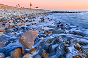 Point Judith Sunset Photograph by Bryan Bzdula
