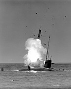 Polaris Missile Launch Photograph by Science Photo Library