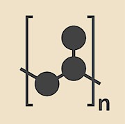 Polypropylene Plastic Polymer Molecule Photograph by Science Photo Library