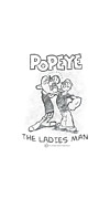 Popeye - Ladies Man Digital Art by Brand A