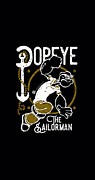 Popeye - Vintage Sailor Digital Art by Brand A