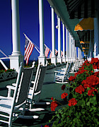 Porch Of The Grand Hotel, Mackinac Photograph by Panoramic Images Porch Of The Grand Hotel, Mackinac Photograph by Panoramic Images