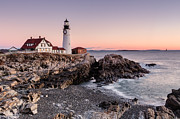 Portland Head Light Cape Elizabeth Maine Photograph by Dawna Moore Photography