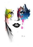 Portrait Of Colors Painting by Mark Ashkenazi Portrait Of Colors Painting by Mark Ashkenazi