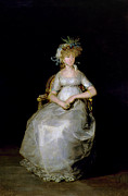 Portrait Of Maria Teresa D.1820 Of Ballabriga, Countess Of Chinchon Oil On Canvas Photograph by Francisco Goya