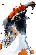 Portrait Posing Painting by Dawn Derman