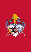 Power Rangers - Retro Rangers Digital Art by Brand A