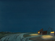 Pre-Dawn On The Hi-Line I Painting by Scott Kirby