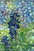 Pretty in Blue Painting by Hailey E Herrera