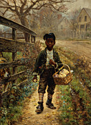 Protecting the Groceries Painting by Edward Lamson Henry