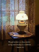Proverbs 24 3 Through Wisdom Is an House Builded Photograph by Susan Savad