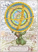 Ptolemaic System, Geocentric Model, 1531 Photograph by Science Source