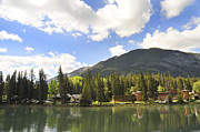 Quietly flows the Bow River Photograph by Brenda Kean
