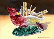 Quirk I Painting by Marguerite Chadwick-Juner