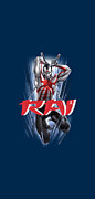 Rai - Leap And Slice Digital Art by Brand A