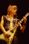Randy Rhoads at The Cow Palace in San Francisco Photograph by Daniel Larsen