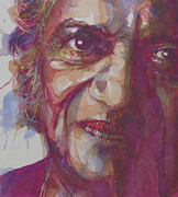 Ravi Shankar- Rabinda Shankar Chowdhury Painting by Paul Lovering