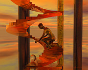 Reach Digital Art by Judi Suni Hall Reach Digital Art by Judi Suni Hall