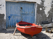 Red and the Blue Photograph by Brenda Kean