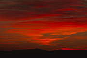 Red Sunrise Over Big White Mountain Photograph by Laura Tucker