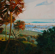 Reflections of a Sunset Painting by T S Carson