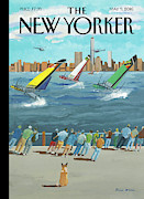 Reggata On The Hudson Painting by Bruce McCall