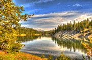 Rest Stop Along The Yellowstone River Photograph by Bruce Friedman