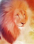 Return of the KING Digital Art by Jennifer Page