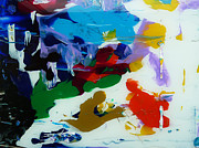 Rhapsody In White Painting by Derek Kaplan Rhapsody In White Painting by Derek Kaplan