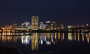 Richmond Virginia skyline Photograph by Stacy Abbott