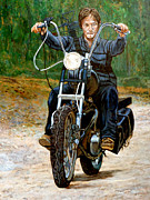 Ride Don't Walk Painting by Tom Roderick