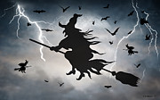 Ride Like Lightning Digital Art by Brian Wallace
