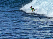 Riding the Surf Photograph by Ron Roberts