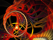 Ring of Fire Digital Art by Andee Design