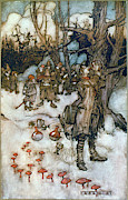 Rip Van Winkle, 1904 Drawing by Arthur Rackham Rip Van Winkle, 1904 Drawing by Arthur Rackham