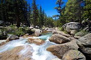 River at Yosemite Photograph by Mel Ashar