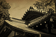 Roof Tile Details of a Buddhist Temple I Photograph by Beverly Claire Kaiya