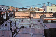 Rooftops of Old San Juan Painting by Laura Toth