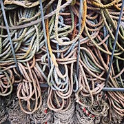 Ropes #net #nicsquirrell #fishing Photograph by Nic Squirrell