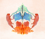 Rorschach Test Card No. 8 Photograph by Science Source