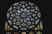 Rose Window At Chartres Cathedral Photograph by Earl Roberge