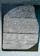 Rosetta Stone Photograph by Millard H. Sharp
