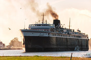 S. S. Badger Photograph by Lars Lentz