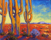 Desert Keepers Painting by Konnie Kim