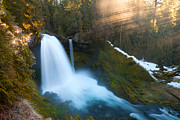 Sahalie Falls Photograph by Andrew Kumler