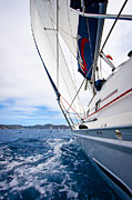 Sailing BVI Photograph by Adam Romanowicz